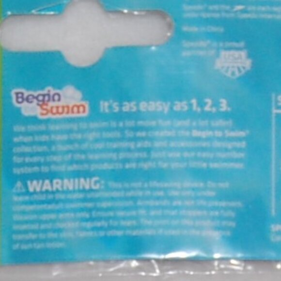 NWT Speedo Basic Armbands, 2 Pairs, Age 2-12 - Picture 7 of 8